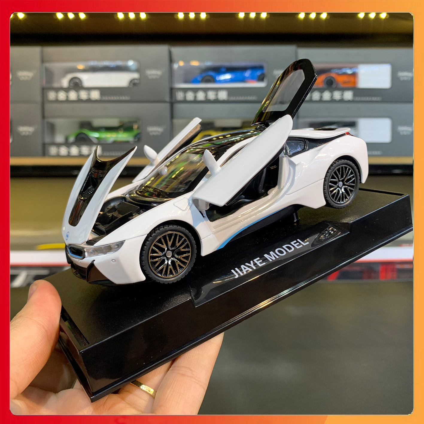 Xe mô hình BMW i8 tỉ lệ 1:32 Double Horses