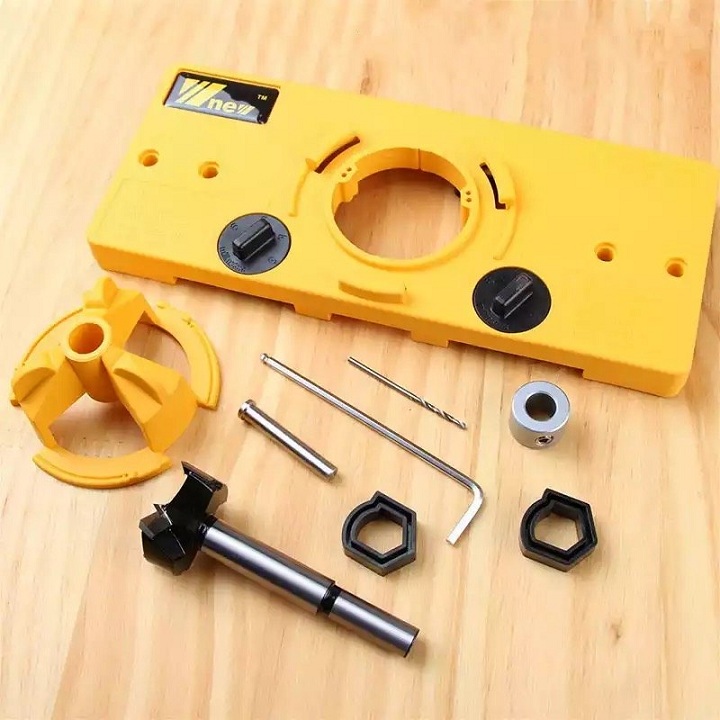 Bộ Cữ Khoan Bản Lề Bật Cao Cấp Wnew
