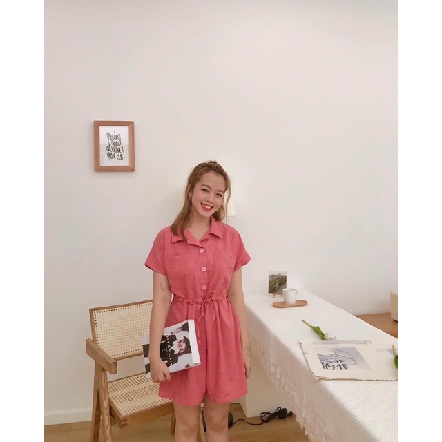 [3-5/8 Hoàn Tiền 25%]jumsuit xinh xắn