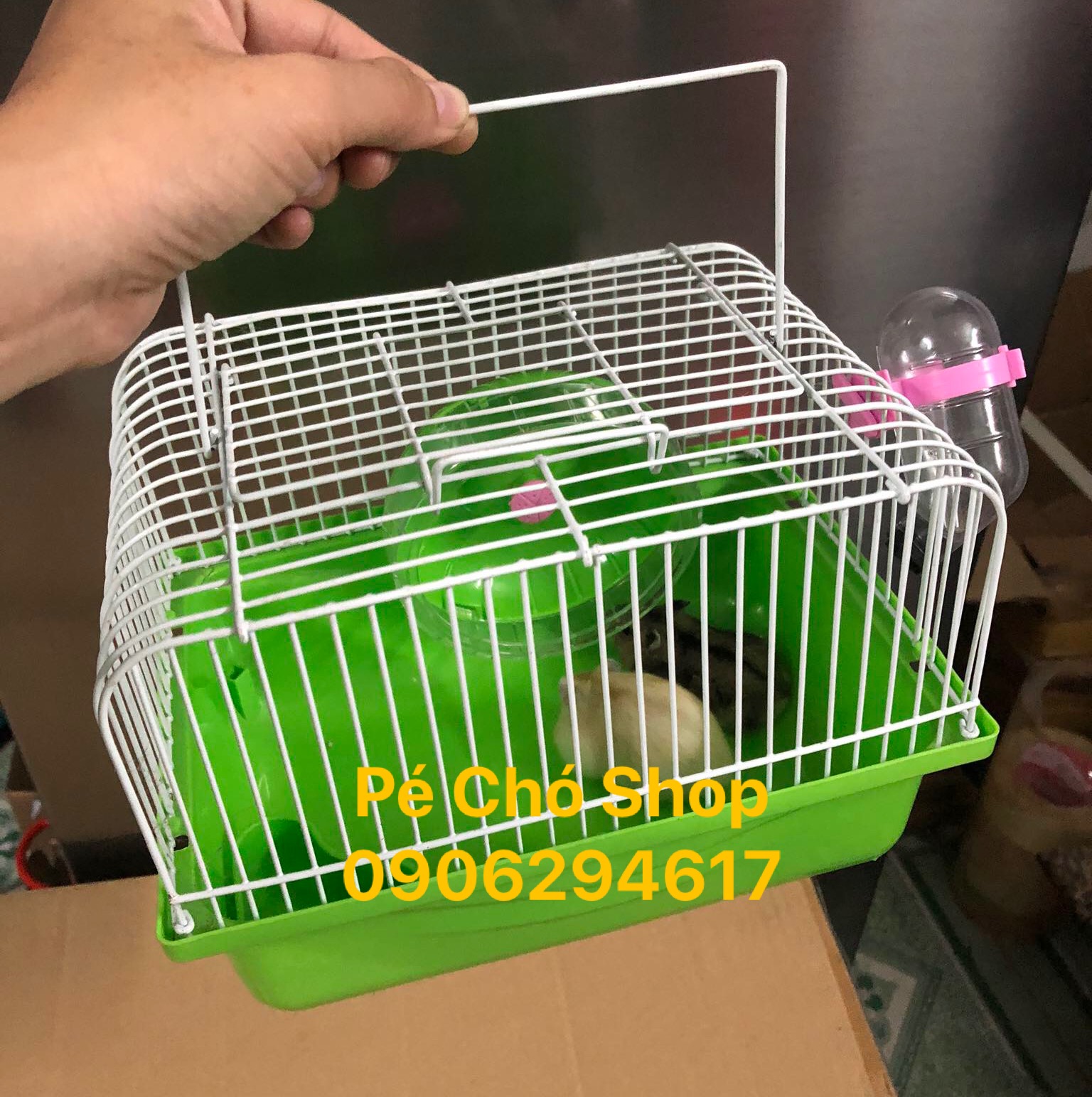 [HCM]Lồng hamster xách tay .