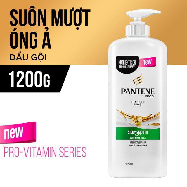 [HCM]Dầu Gội Pantene 1200ml Suôn Mượt