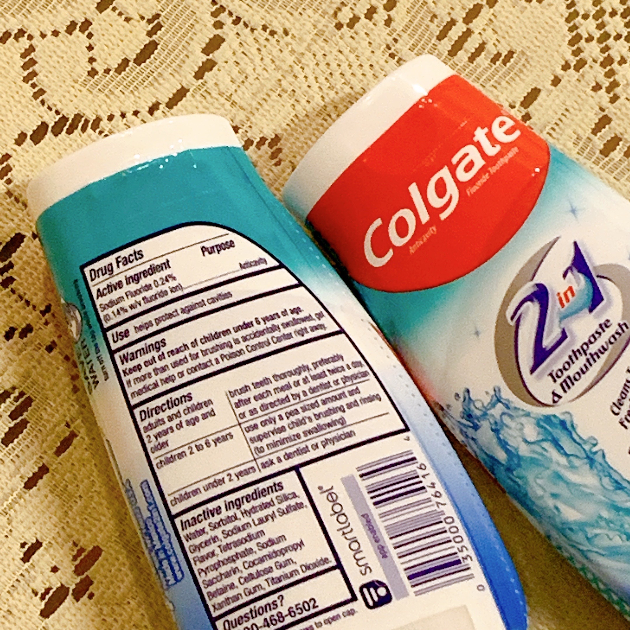 [HÀNG MỸ] KEM ĐÁNH RĂNG COLGATE 130G