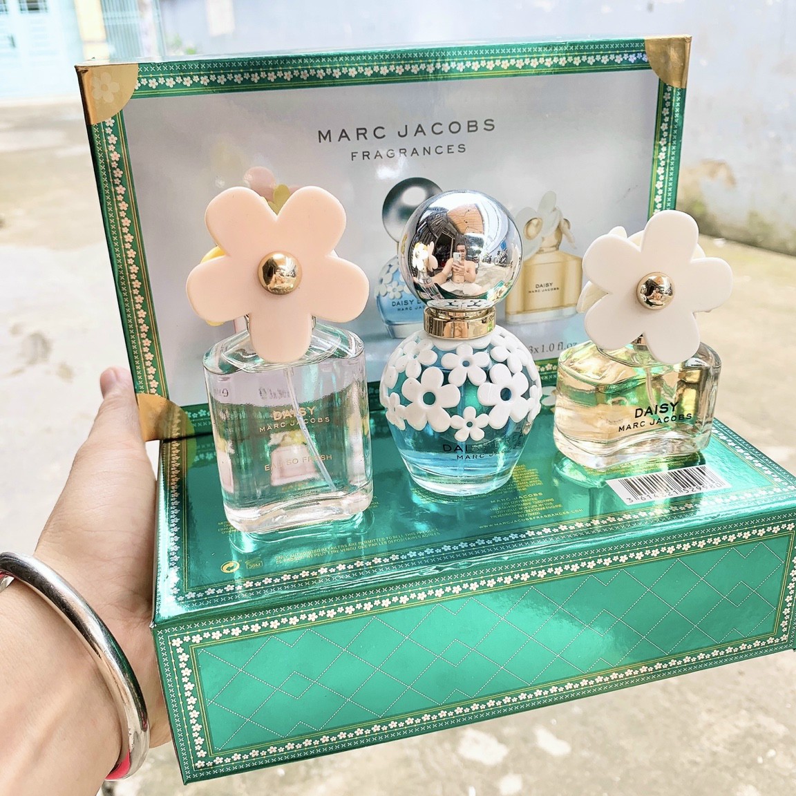 Set nước hoa quà tặng Marc Jacobs Daisy 3 x 30ml 3mui cực phẩm nhà marc