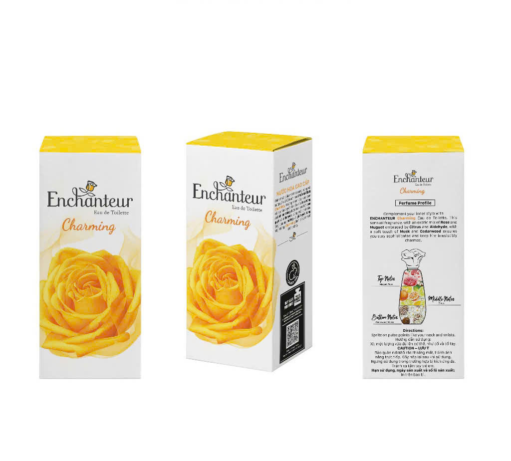 Enchanteur Charming Perfume 10ml – Seductive Feminine Fragrance, Long-Lasting Scent