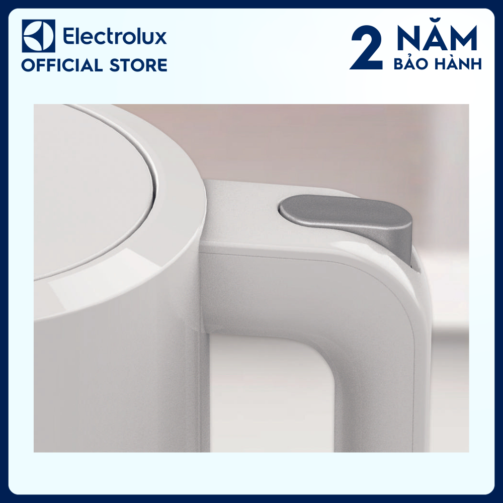 Bình đun siêu tốc 1.7L Electrolux E2EK1-100W - nhựa cao cấp, an toàn, BH 24 tháng