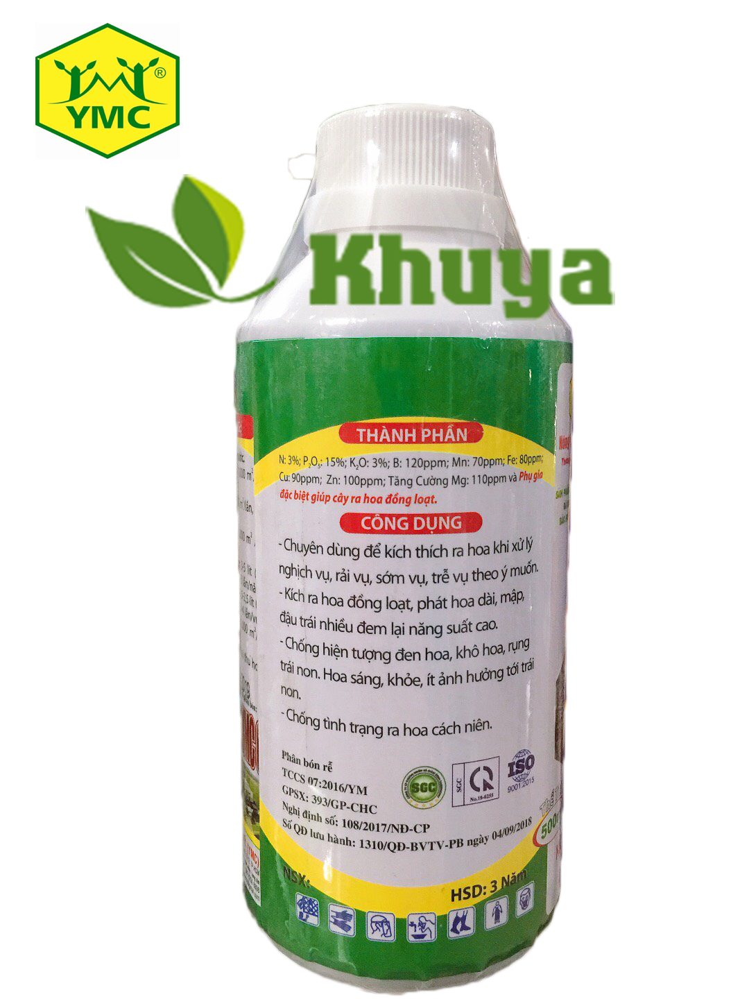 Phân bón Siêu Ra Hoa YMC 500ml Chuyên Cây Ăn Trái