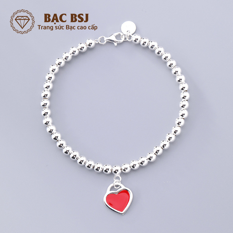 Lắc tay nữ Bạc S925 cao cấp. Bạc BSJ - LTNU01