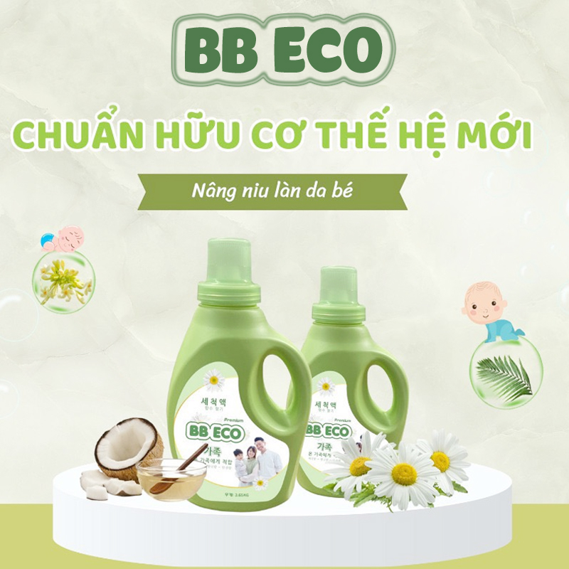 Nước giặt hữu cơ BB ECO thế hệ mới