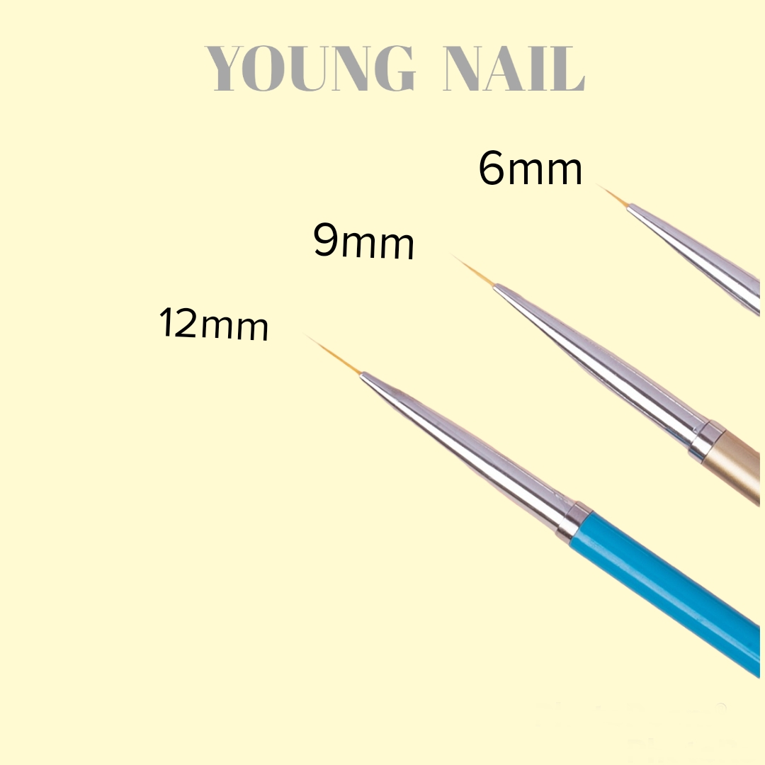 Cọ 3 Cây Bộ Cọ Vẽ Nét