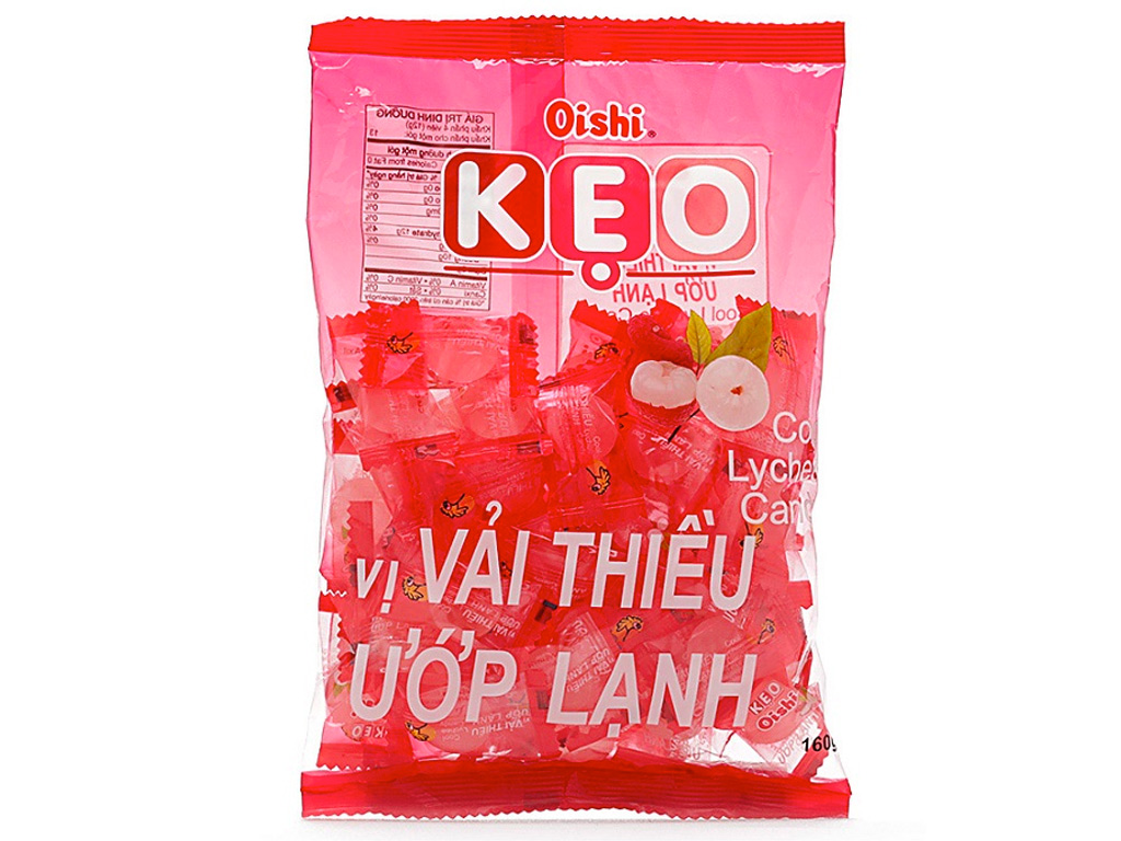 Kẹo Oishi mix vị gói 90gr.