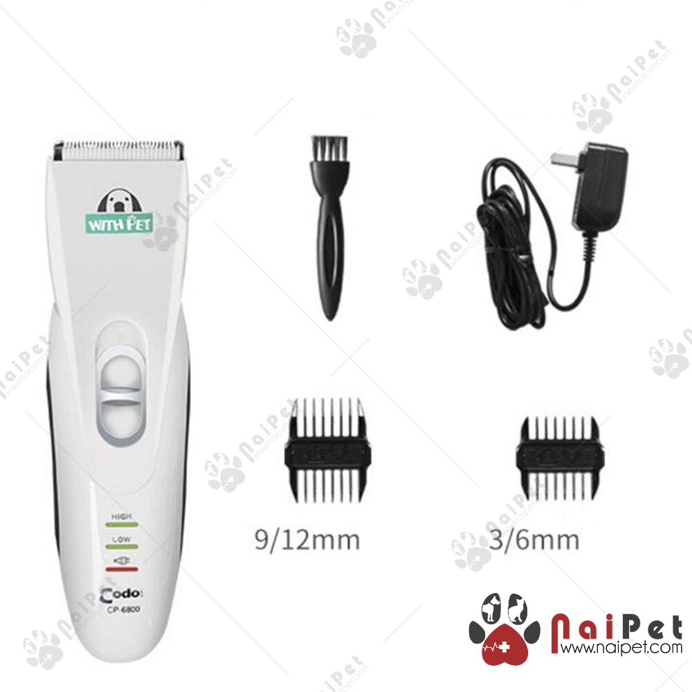Tông Đơ Cắt Tỉa Lông Chó Mèo Codos CP 6800 Hãng