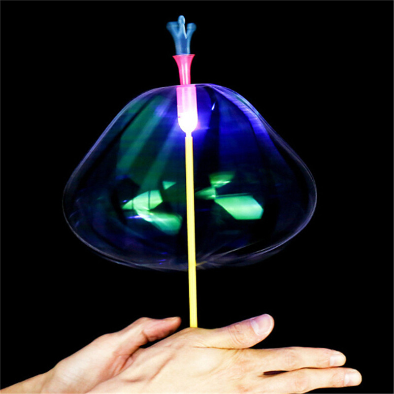 【Youer】 Cây gậy ma thuật cầu vồng cây gậy phát sáng Hoa bong bóng LED nhiều màu sắc Đồ chơi cây gậy