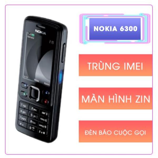 Điện thoại cổ Nokia 6300 (main zin + bảo hành 1 năm + có pin và sạc) (có bảo hành)