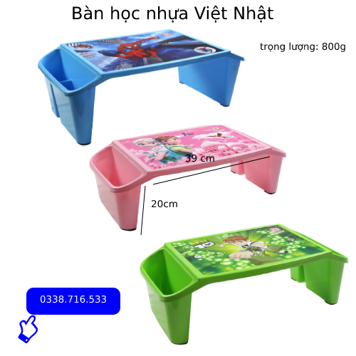 Bàn học nhựa đa năng cho bé