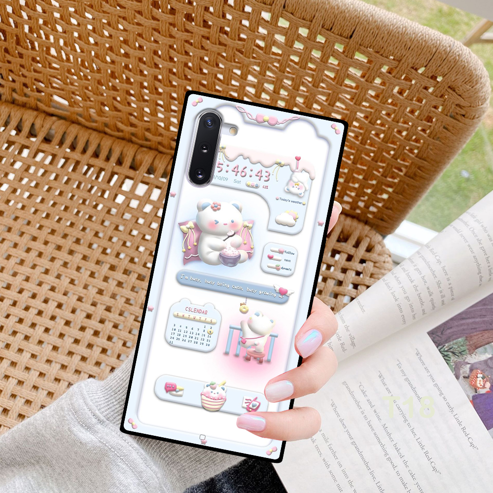 Ốp lưng samsung galaxy note 10 / note 10 plus / note 10+ in hình gấu, thỏ 3d cute, siêu đáng yêu