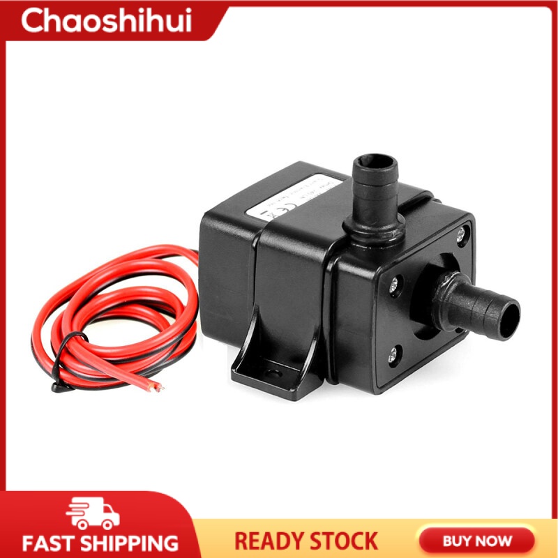 Chaoshihui mini 3.6w dc12v micro brushless water oil pump submersible 240l/h lift 3m
