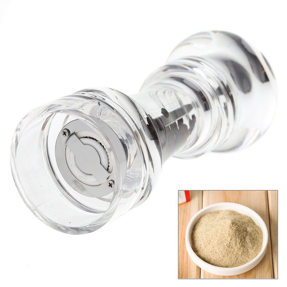 Cối Xay Tiêu + Muối Trong Suốt 8060