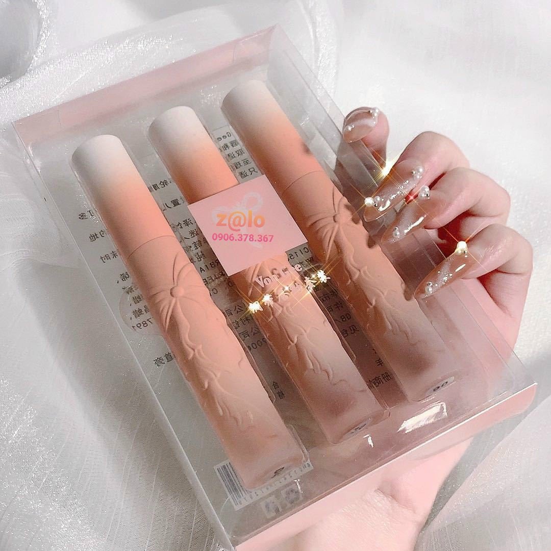 ❤️Sét Son #Vongee thiết kế nơ dễ thương❤️