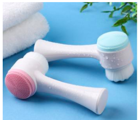 Cọ RỬA MẶT HAI ĐẦU MASSAGE - CỌ RỬA MẶT HÀN QUỐC