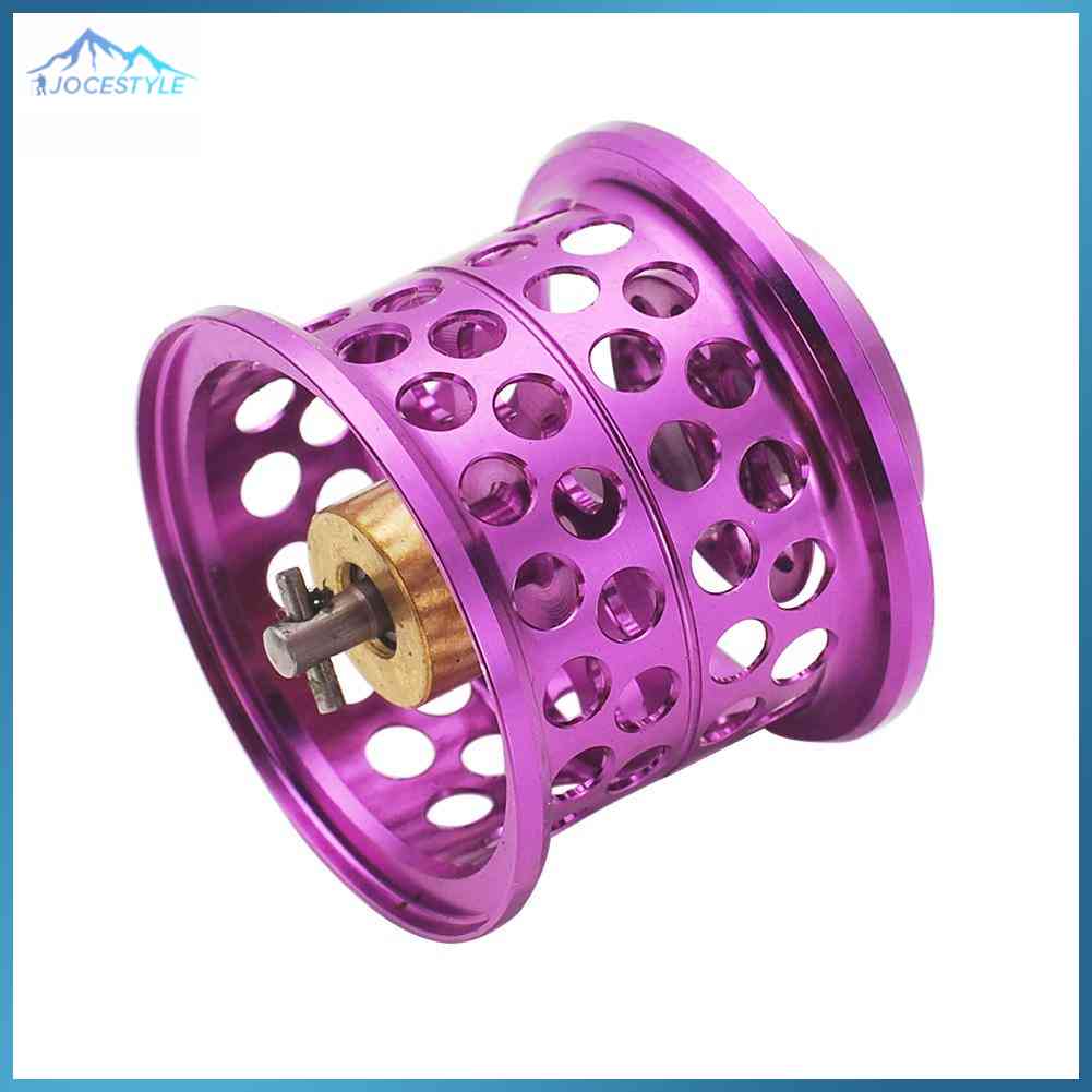 Line Cup Low Profile Casting Fishing Reel Modified Micro-cup Spool Durable Practical and Simple Portable for SS SV/T3-Blue/Red/Purple/Gold/Black