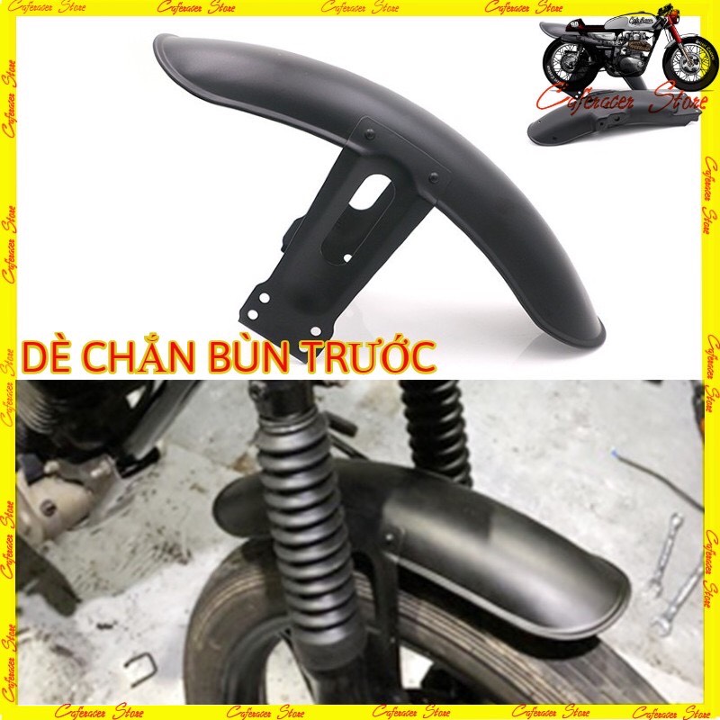 Dè độ xe máy các loại, sơn tĩnh điện ( dè phía trước)