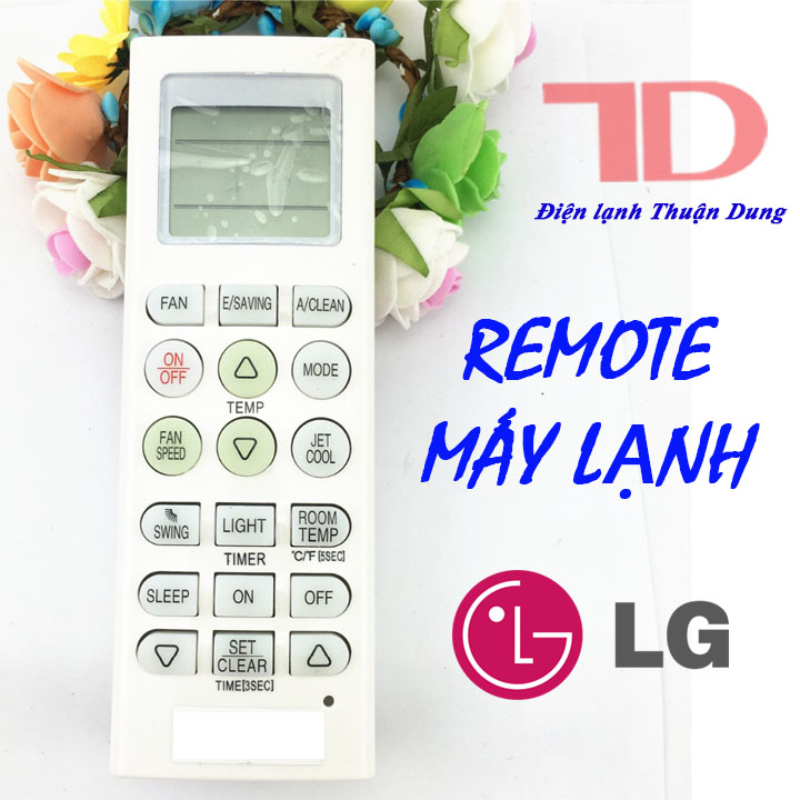 Remote điều khiển dùng cho máy lạnh LG  - Điện Lạnh Thuận Dung