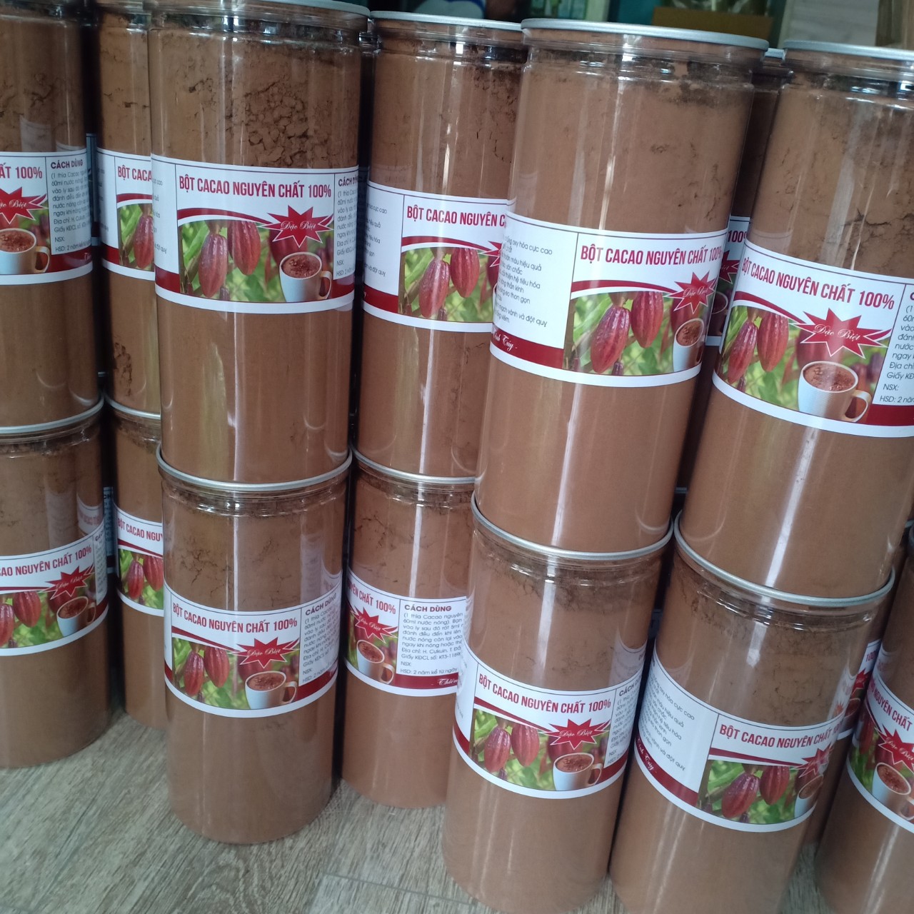 Bột Ca Cao Nguyên Chất 100% Đak Lak 500gr