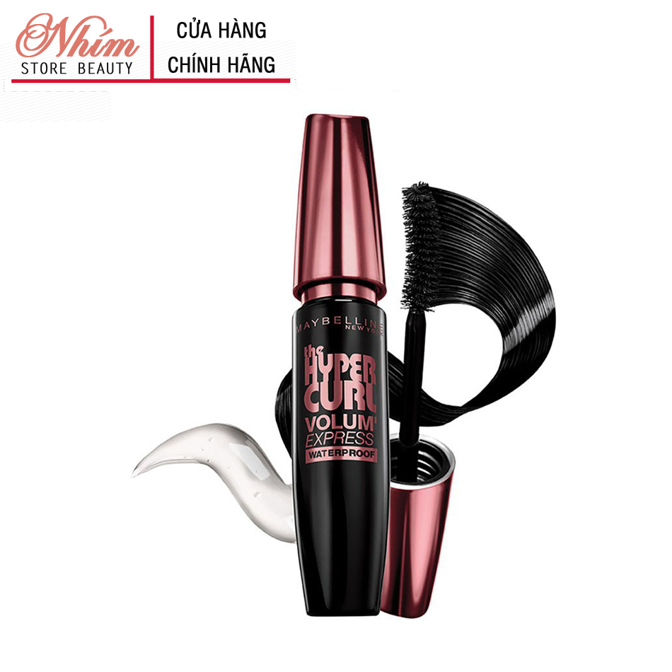 [HCM][Chính hãng] Mascara Làm Cong Và Dày Mi Maybelline Volum Express Hyper Curl - 9.2ml