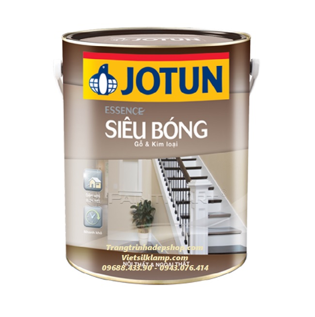 Sơn dầu - sơn màu cho gỗ và kim loại jotun essence siêu bóng