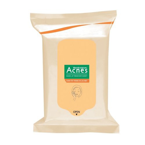 Khăn Giấy Tẩy Trang ROHTO Acnes 20 Miếng