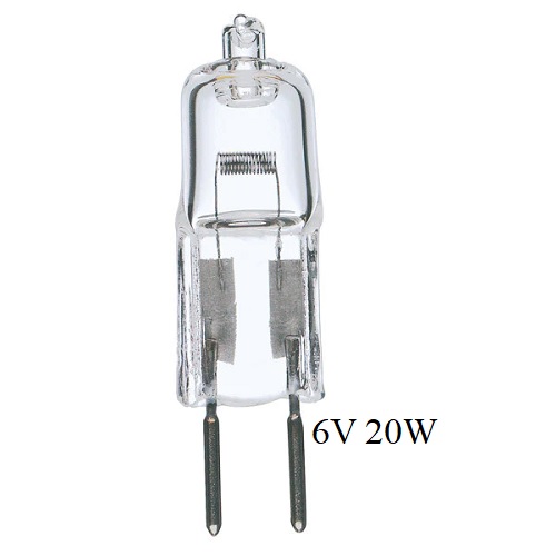 BÓNG ĐÈN Halogen KÍNH HIỂN VI 6V 20W