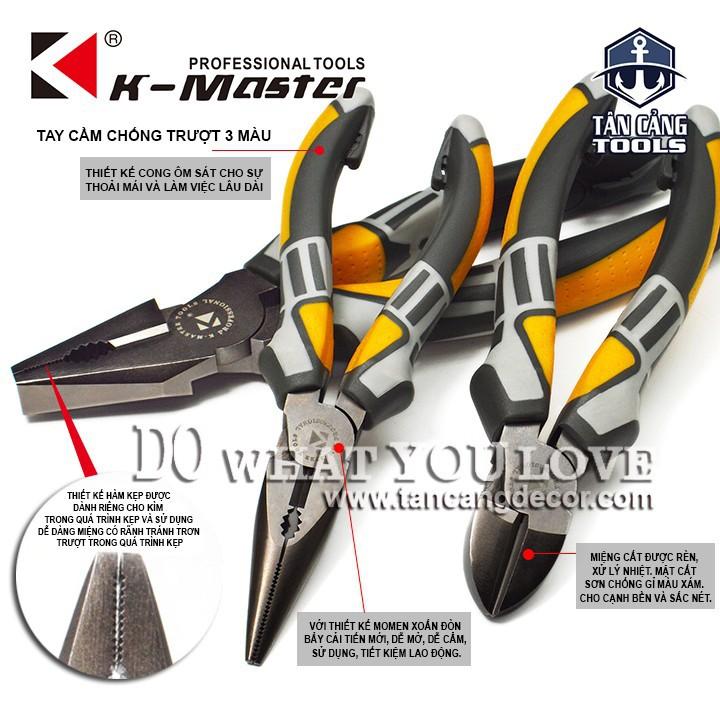 Kìm Mỏ Nhọn 6 inches K Master