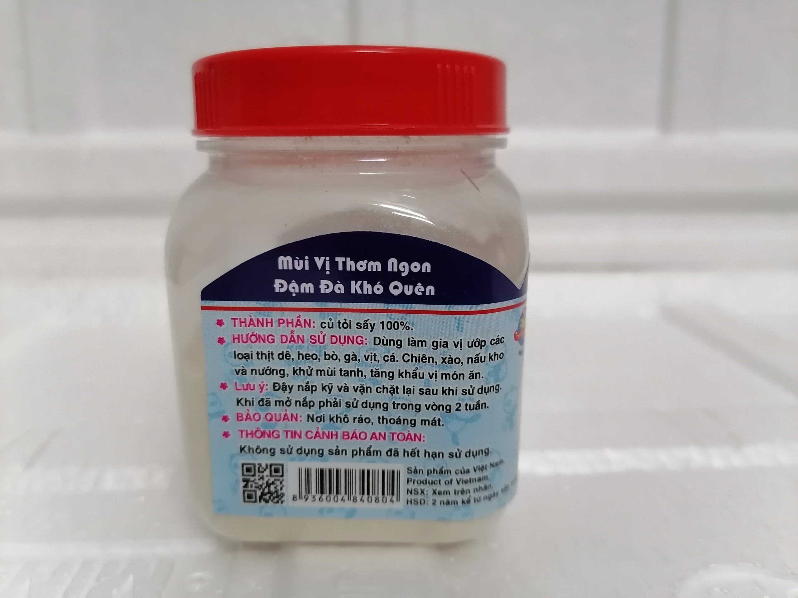 [50g] Bột tỏi [VN] THIÊN THÀNH Garlic Powder (halal) (vvk-hk)
