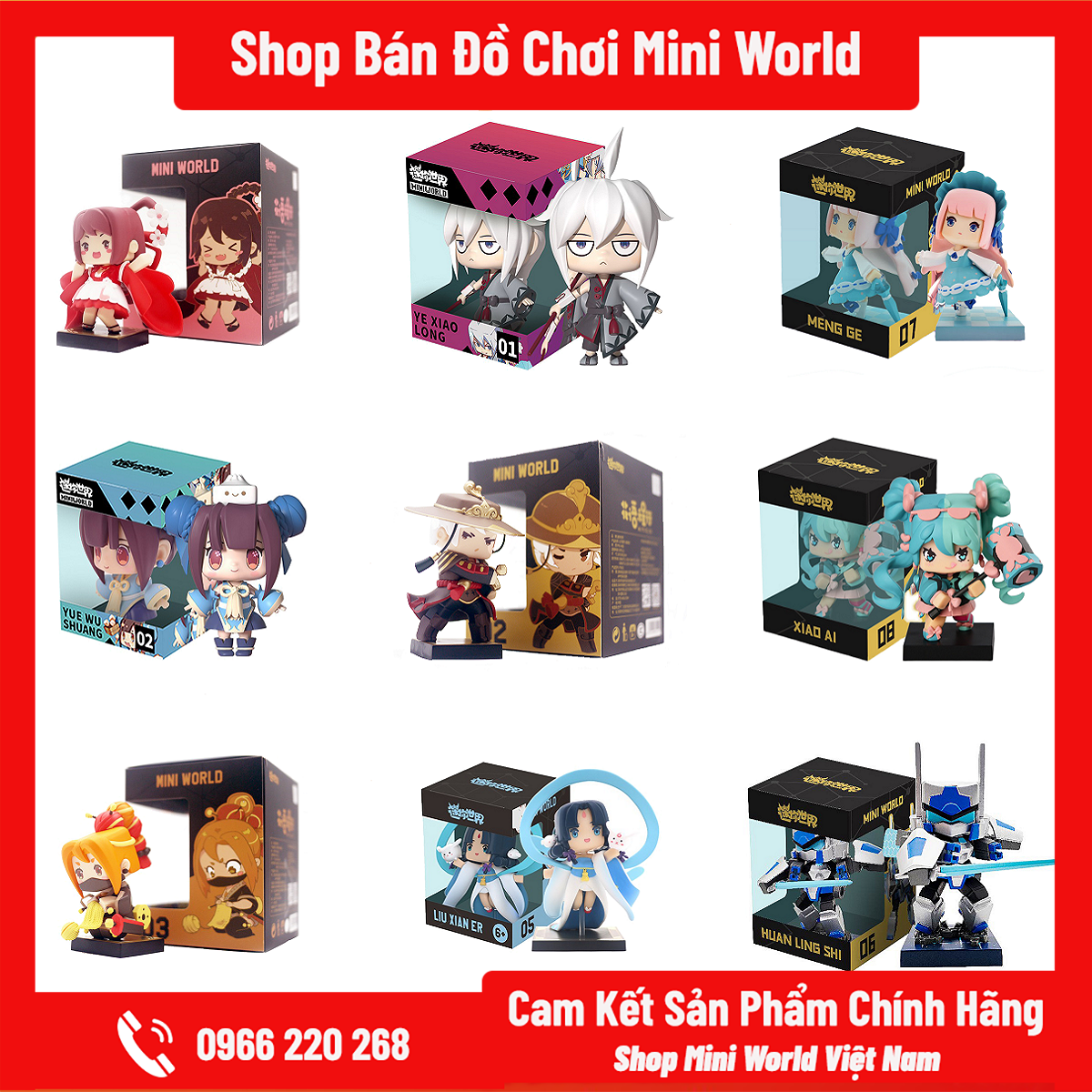 Mô Hình Mini World Cực Đẹp