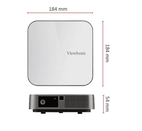 [HCM]Máy chiếu mini Viewsonic M2e full HD 4K - hàng chính hãng