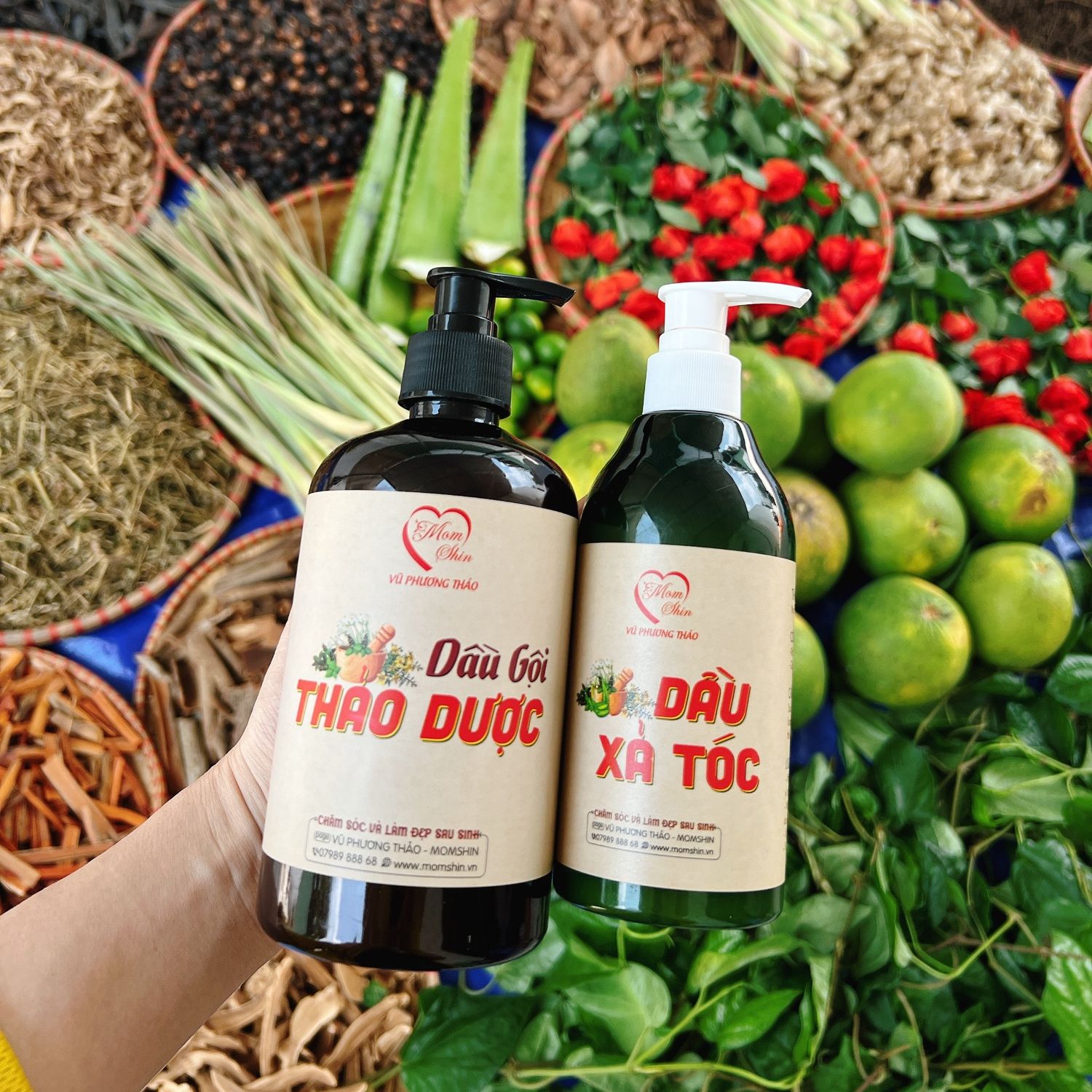 DẦU XẢ THẢO MỘC ( HANDMADE )