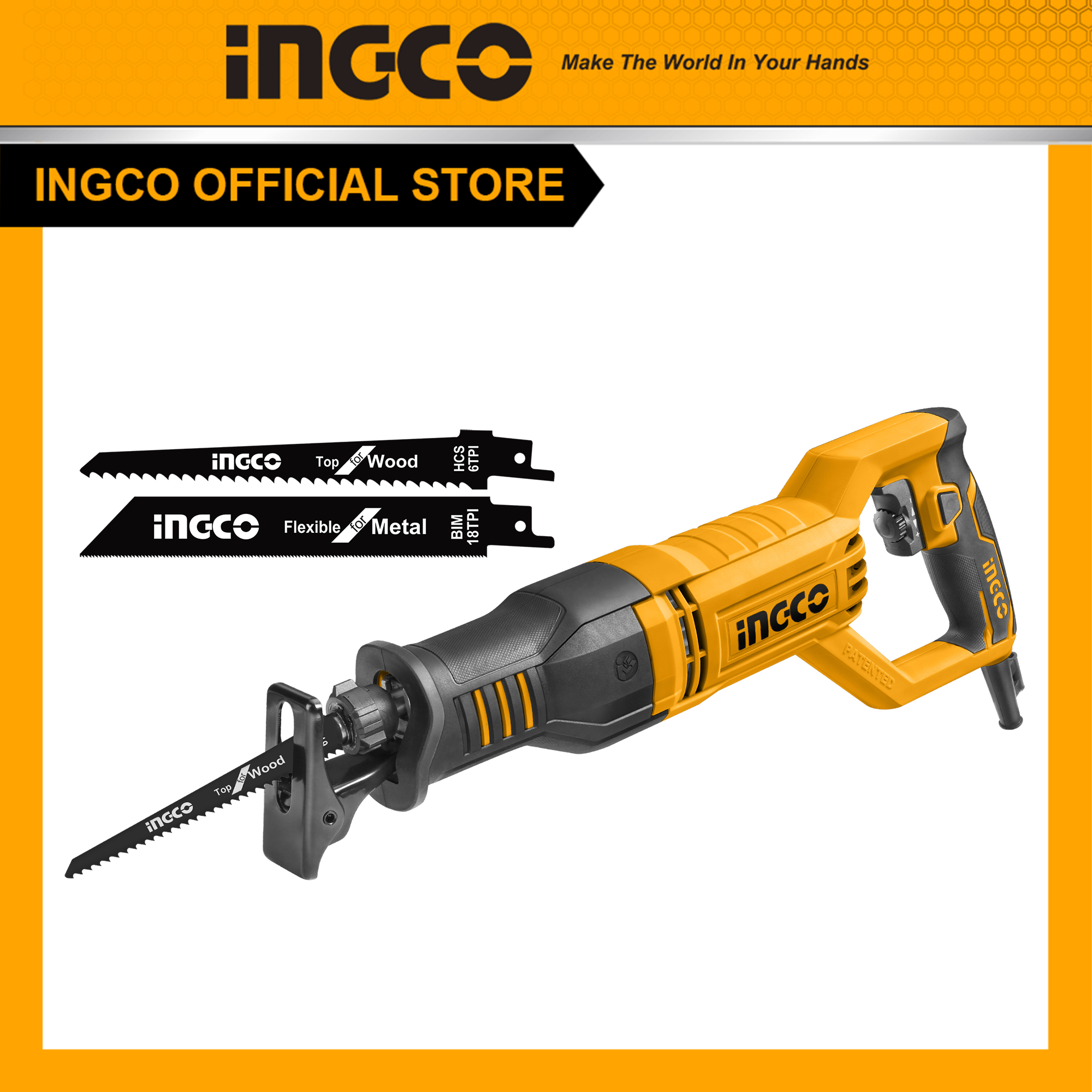 Ingco cưa kiếm dùng điện rs8008