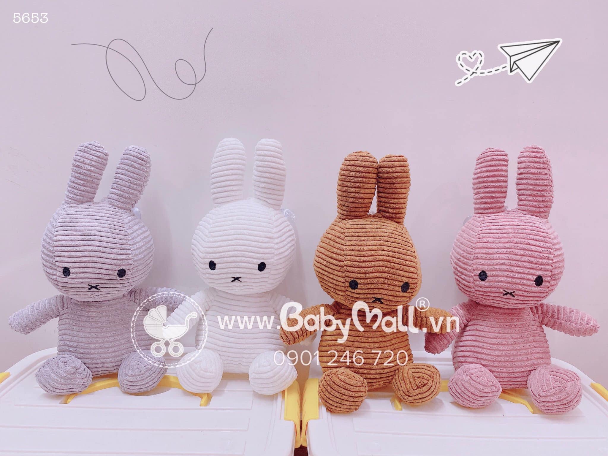Thú bông cute cho bé yêu Babymall.vn