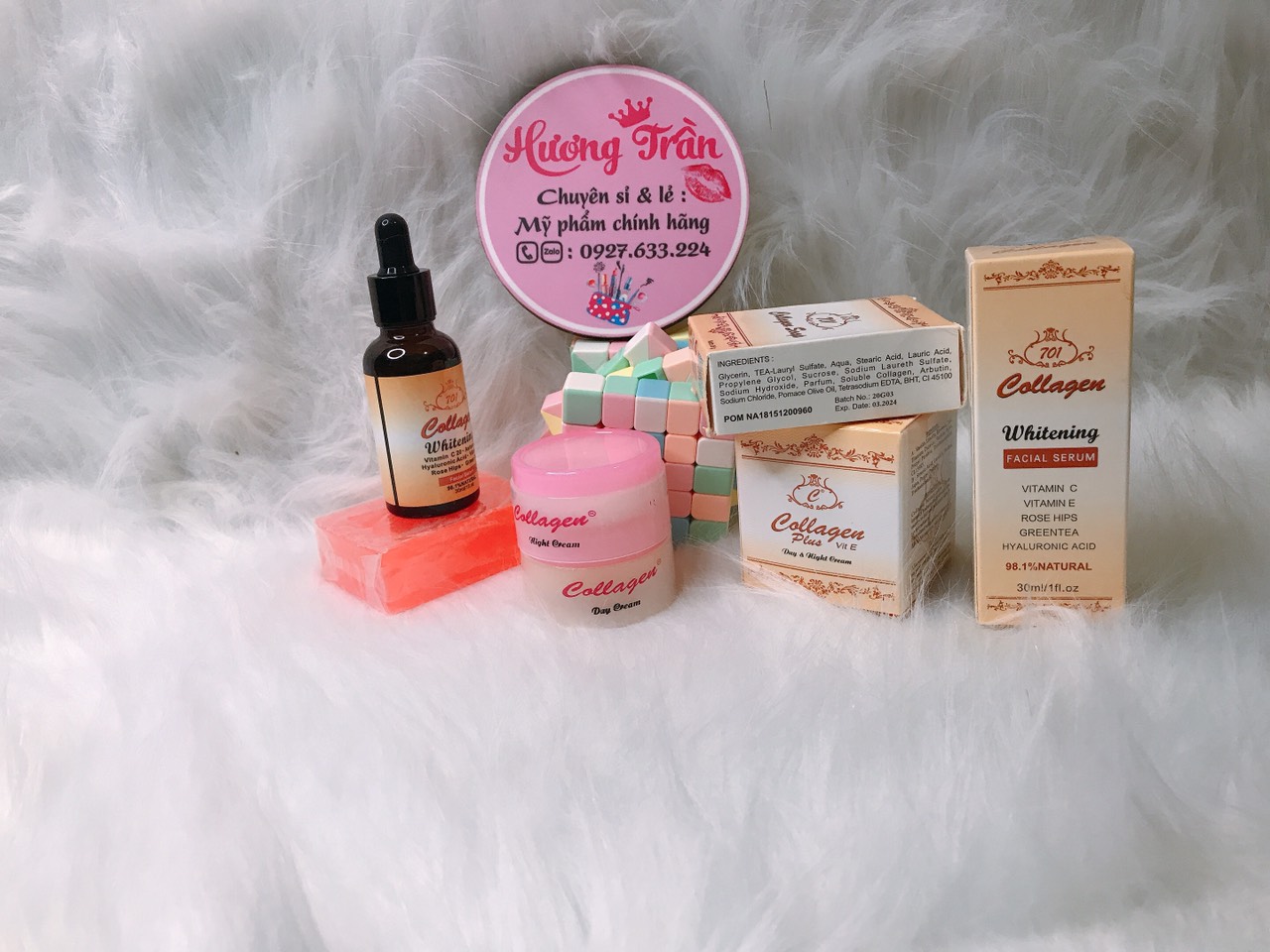 [Chính Hãng] Combo kem Collagen Plus Vite tặng serum chuẩn