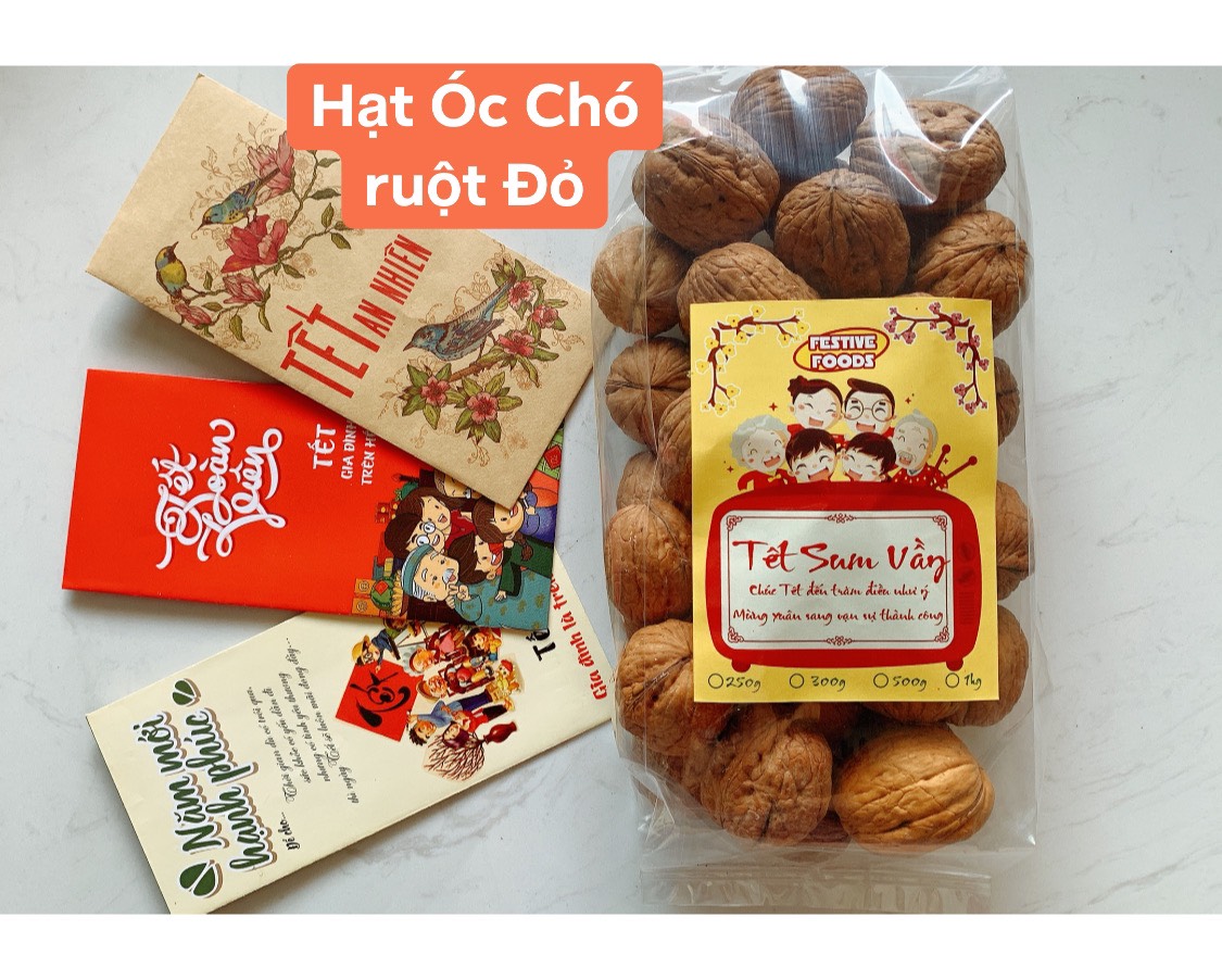 [HẠT SIÊU RẺ] Túi 500g Hạt dinh dưỡng ngon các loại, hiệu Festive Foods (dẻ cười / mắc ca / hạnh nhân / điều / óc chó / dưa / bí / hướng dương)