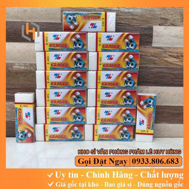 gôm - tẩy  xóa bút chì