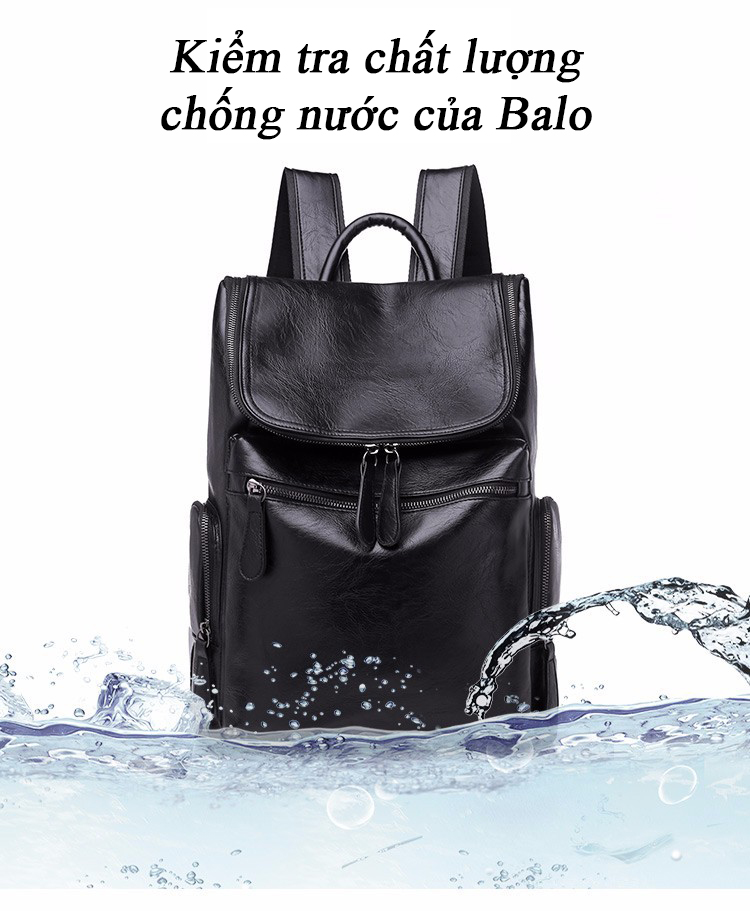 HOÀN TIỀN 15% - Balo đi học nam nữ ulzzang đựng Laptop Loang cho học sinh style Hàn Quốc unisex Vintage Bag BL01 Bảo Hành 12 Tháng - Jido Store - Chuyên Đồ Da Thật