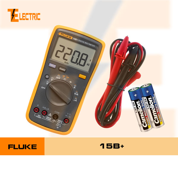 [HCM]FLUKE 15B+ Đồng Hồ Đo Điện Đo Tụ ĐIện Fluke 15B+