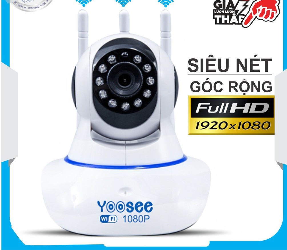 Camera IP Yoosee xoay 360 độ