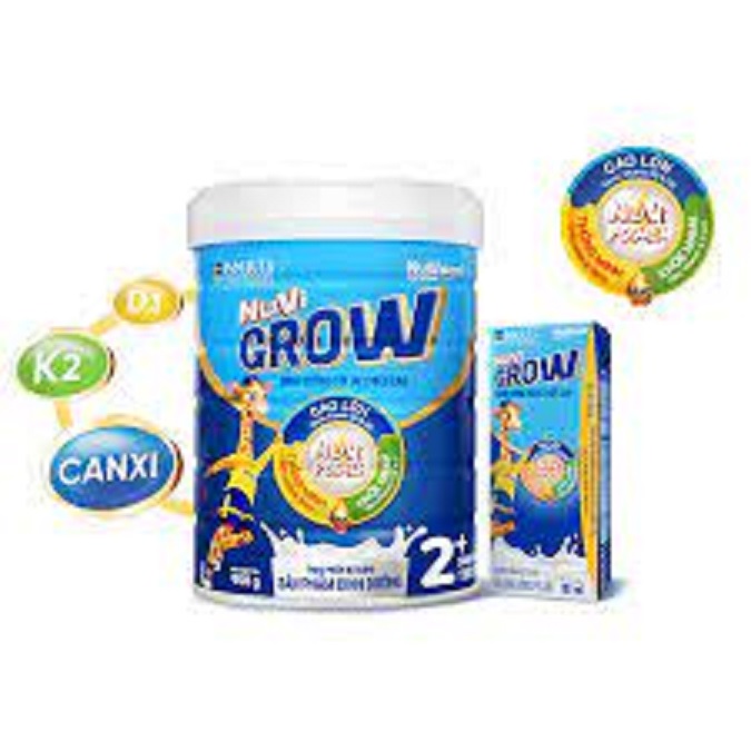 { mẫu mới }Sữa Nuvi Grow 900g