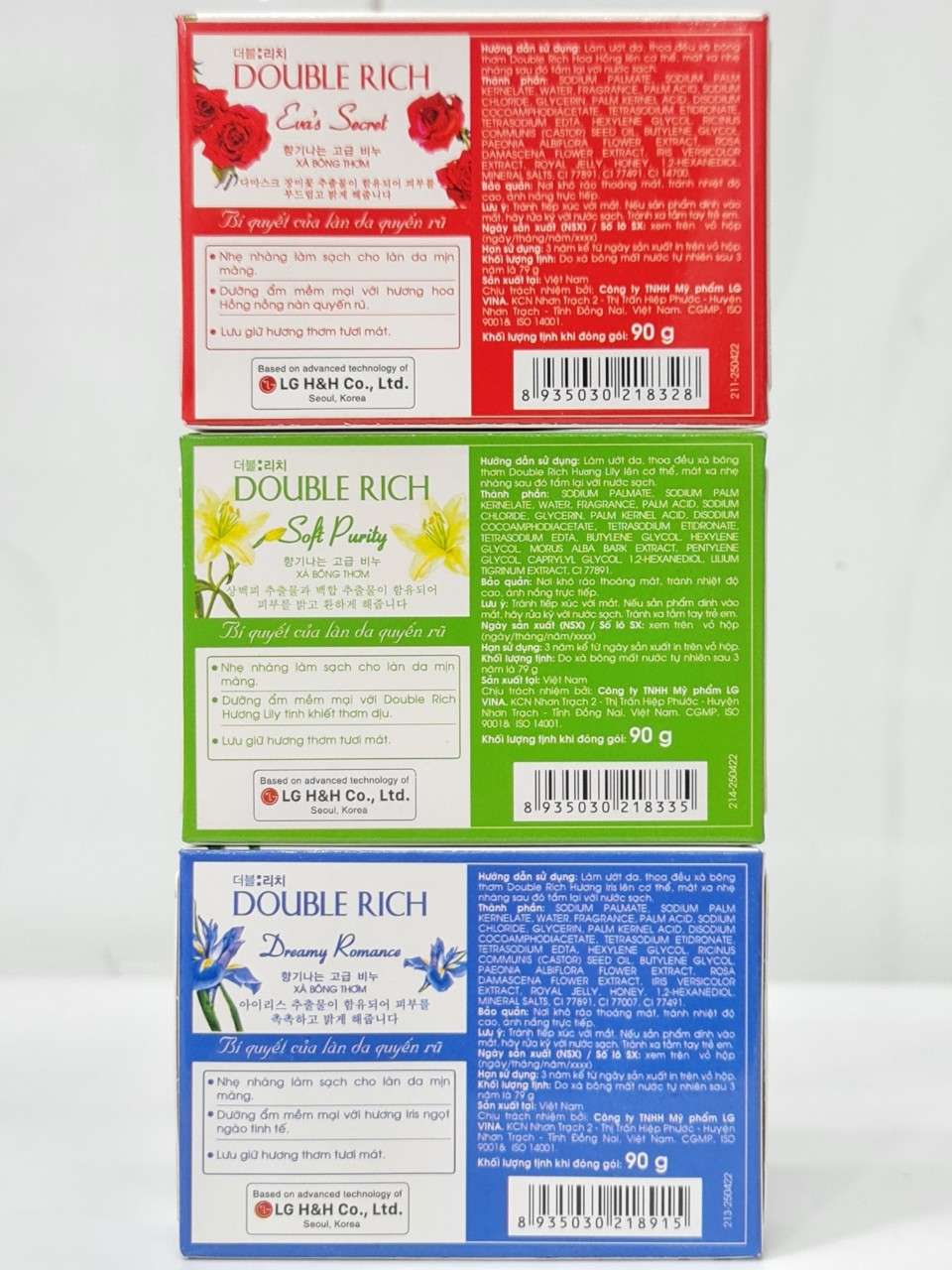 Xà Bông Cục Double Rich 90g