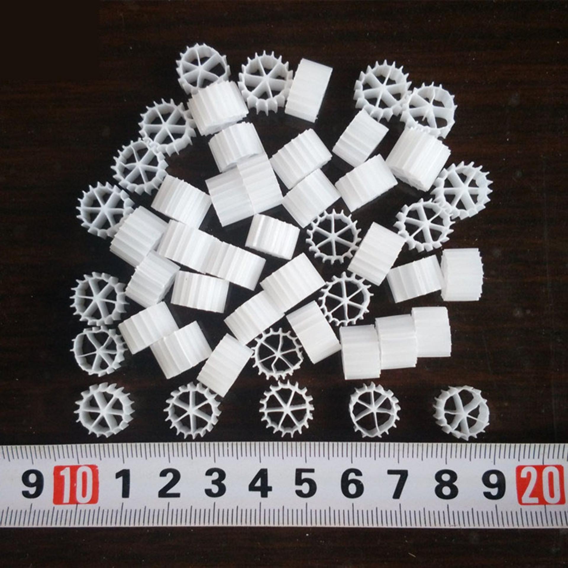 Hạt Kaldnes ,hạt Kanet vật liệu lọc nước hồ cá, bể cá cảnh 600gr