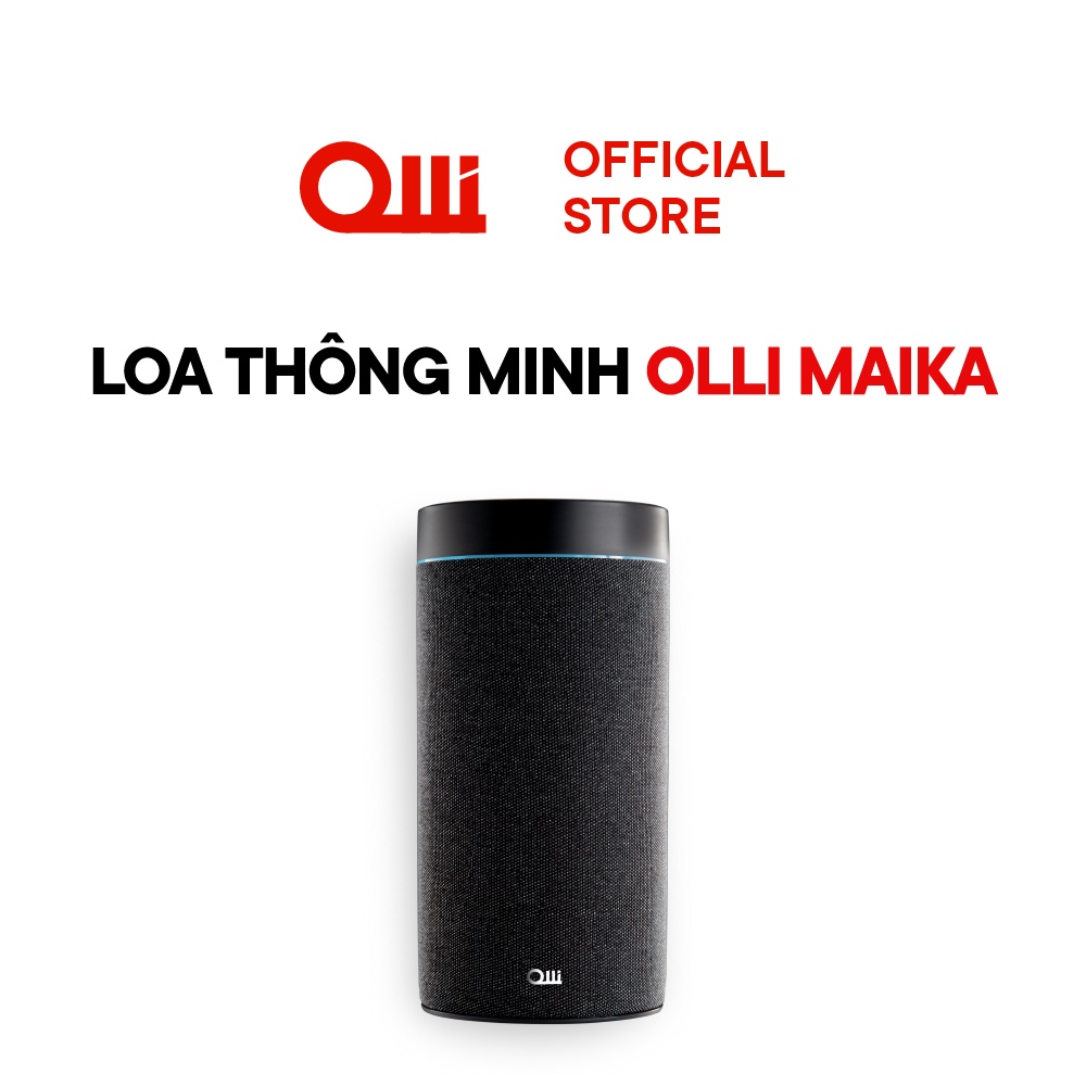 OLLI MAIKA smart speaker - Vietnamese AI assistant Maika, Vietnamese content store, Control smart home devices by Vietnamese, WIFI AC, Bluetooth 5.0