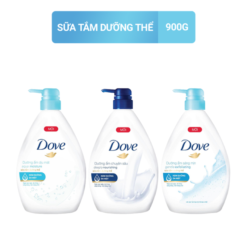 [HCM]Sữa tắm dưỡng thể Dove chai 900g - cam kết hàng đúng mô tả chất lượng đảm bảo an toàn đến sức khỏe người sử dụng đa dạng mẫu mã màu sắc kích cỡ