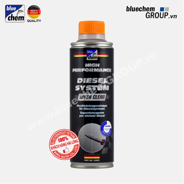 Dung dịch siêu vệ sinh hệ thống dầu Bluechem 350ml (Bình nhiên liệu Diesel)